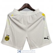 Pantalon Corto Borussia Dortmund White 2020/2021