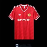 Camiseta Manchester United Retro Primera Equipacion 1986/1988