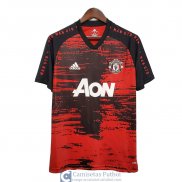 Camiseta Manchester United Training Red 2020/2021