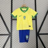 Camiseta Brasil Ninos Primera Equipacion 2024/2025