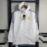 Real Madrid Chaqueta Rompevientos White I 2023/2024