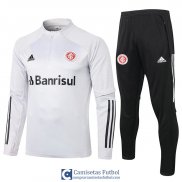 Sport Club Internacional Sudadera De Entrenamiento Light Grey +