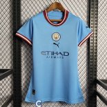 Camiseta Mujer Manchester City Primera Equipacion 2022/2023